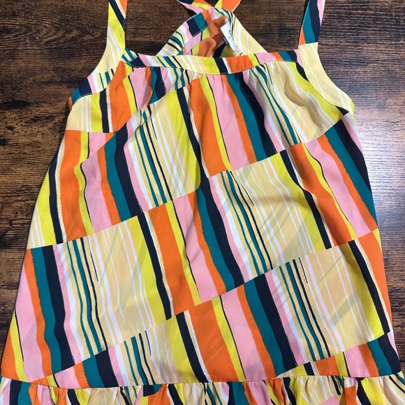 CABI  Colorful Striped Women's Sum mer top. - Picture 3 of 6